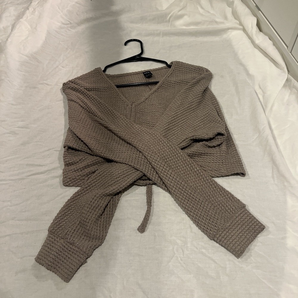 cropped sweater
